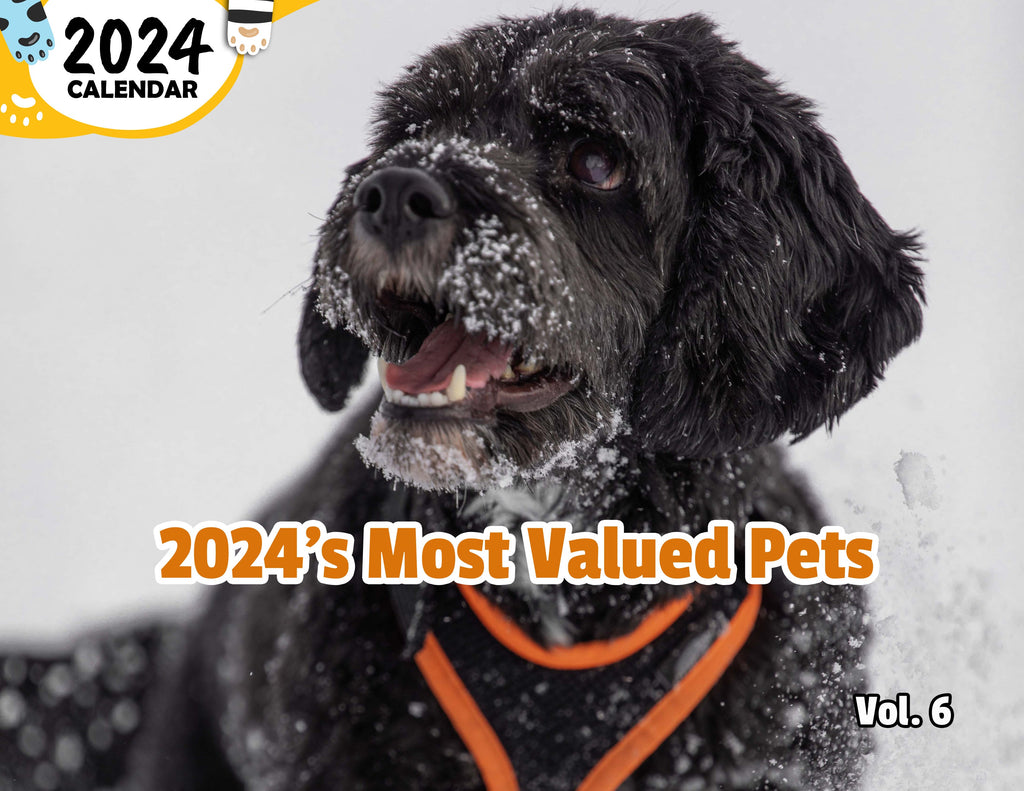 2024's Most Valued Pets Volume Six: 2024 Wall Calendar (Published)