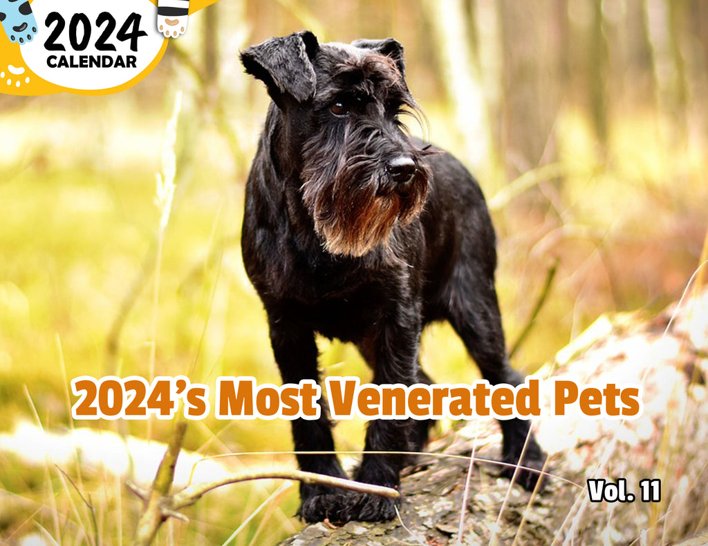 2024's Most Venerated Pets Volume Eleven: 2024 Wall Calendar (Published)