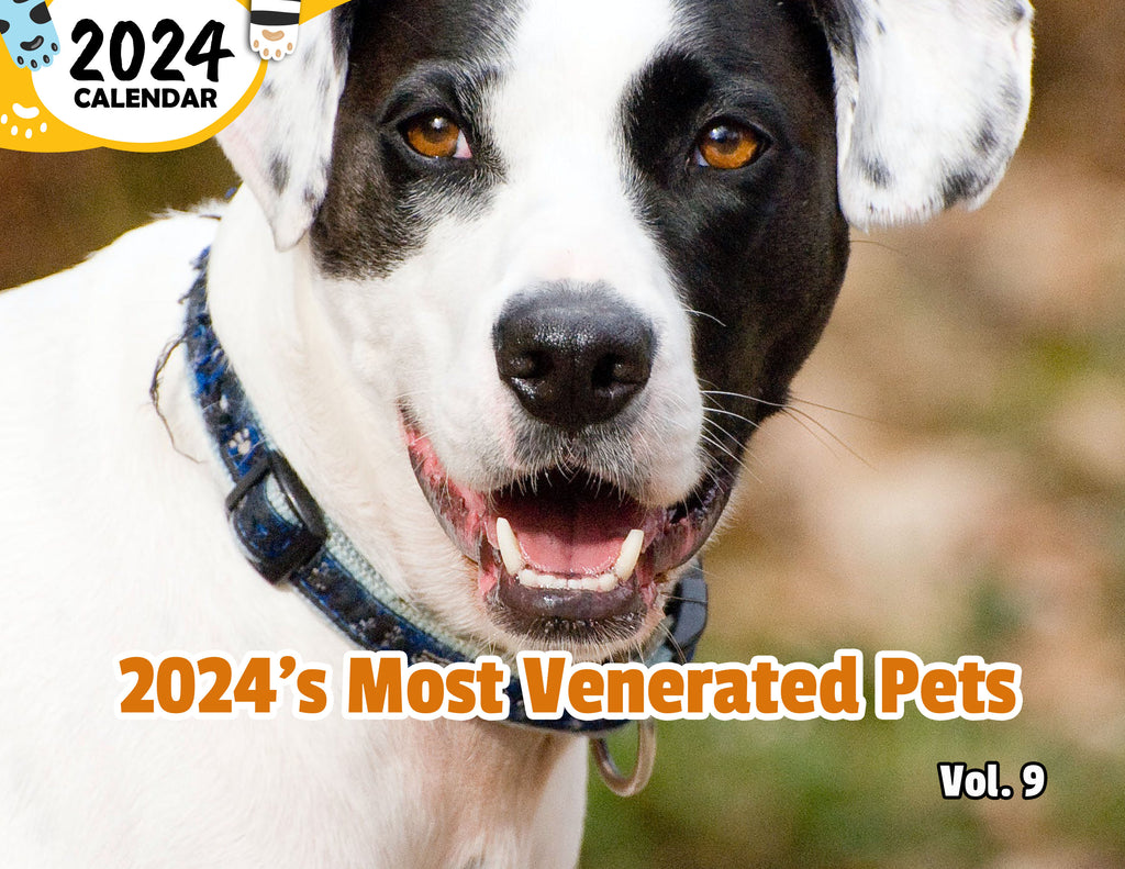 2024's Most Venerated Pets Volume Nine: 2024 Wall Calendar (Published)