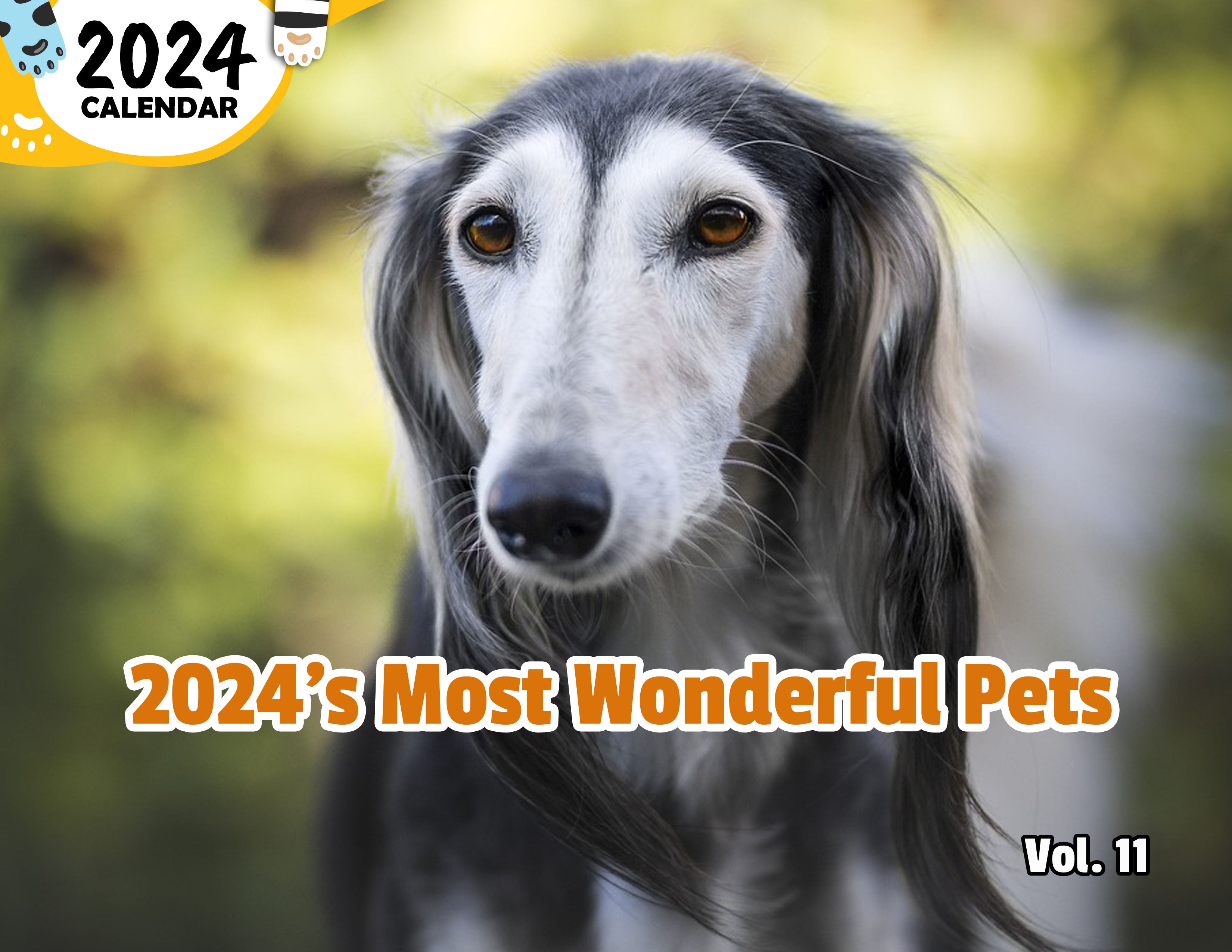 2024's Most Wonderful Pets Volume Eleven: 2024 Wall Calendar (Published)