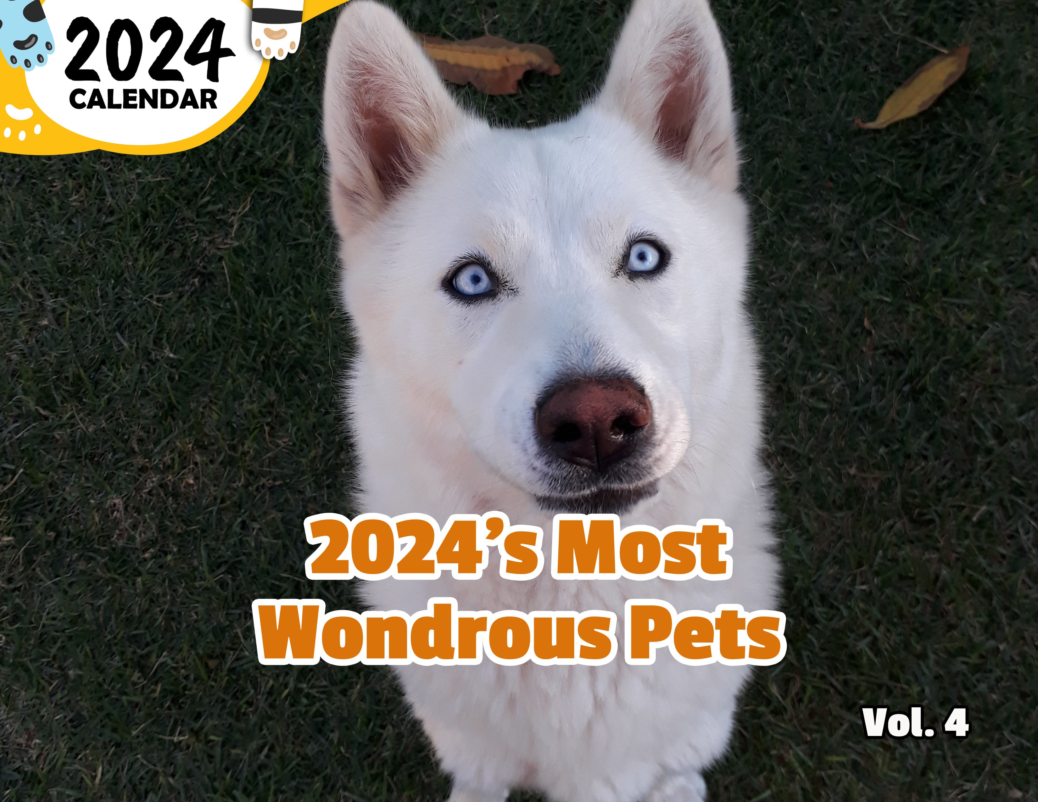 2024's Most Wondrous Pets Volume Four: 2024 Wall Calendar (Published)