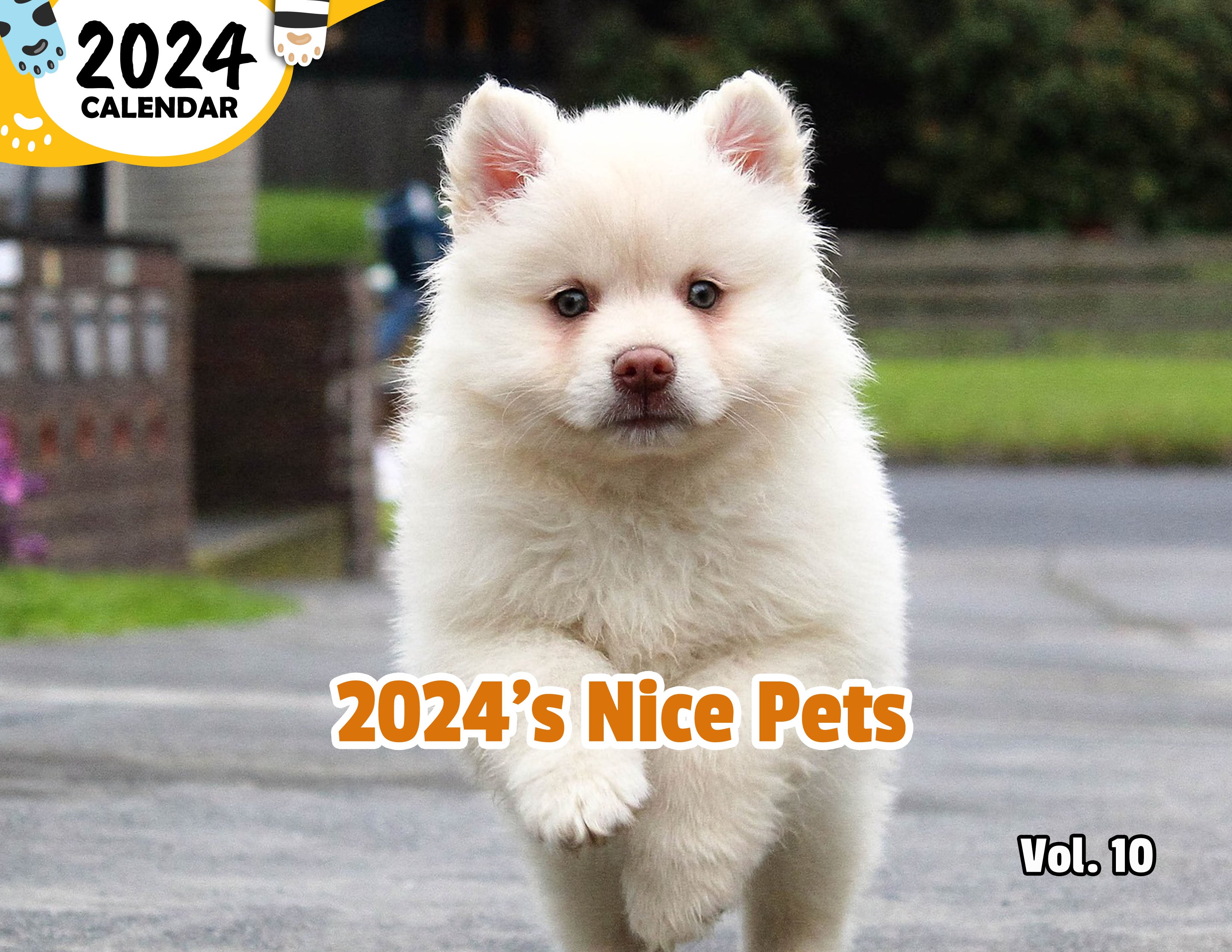 2024's Nice Pets Volume Ten: 2024 Wall Calendar (Published)