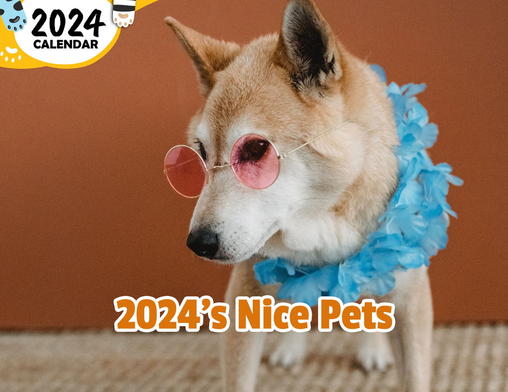 2024's Nice Pets: 2024 Wall Calendar (Published)