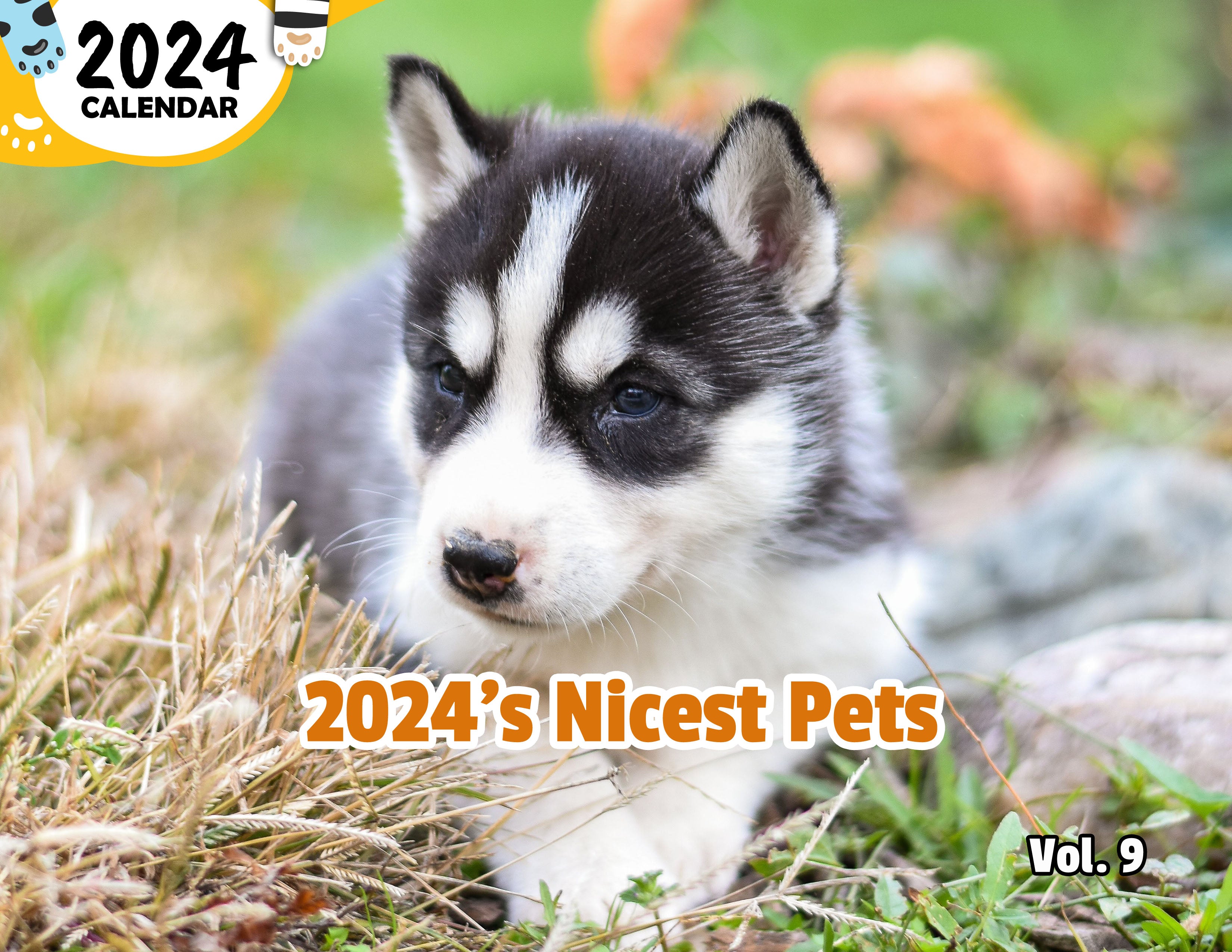 2024's Nicest Pets Volume Nine: 2024 Wall Calendar (Published)