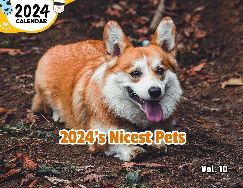 2024's Nicest Pets Volume Ten: 2024 Wall Calendar (Published)