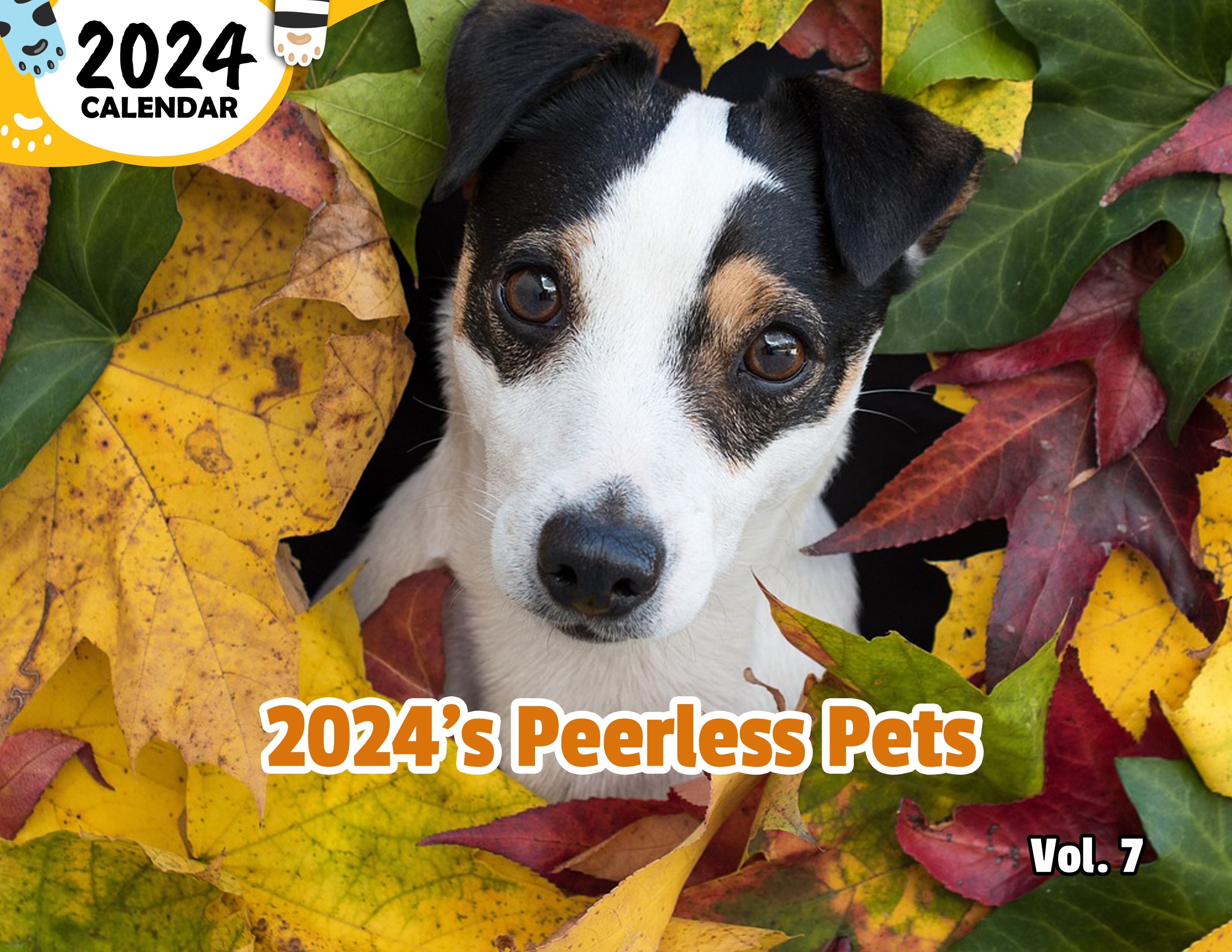2024's Peerless Pets Volume Seven: 2024 Wall Calendar (Published)