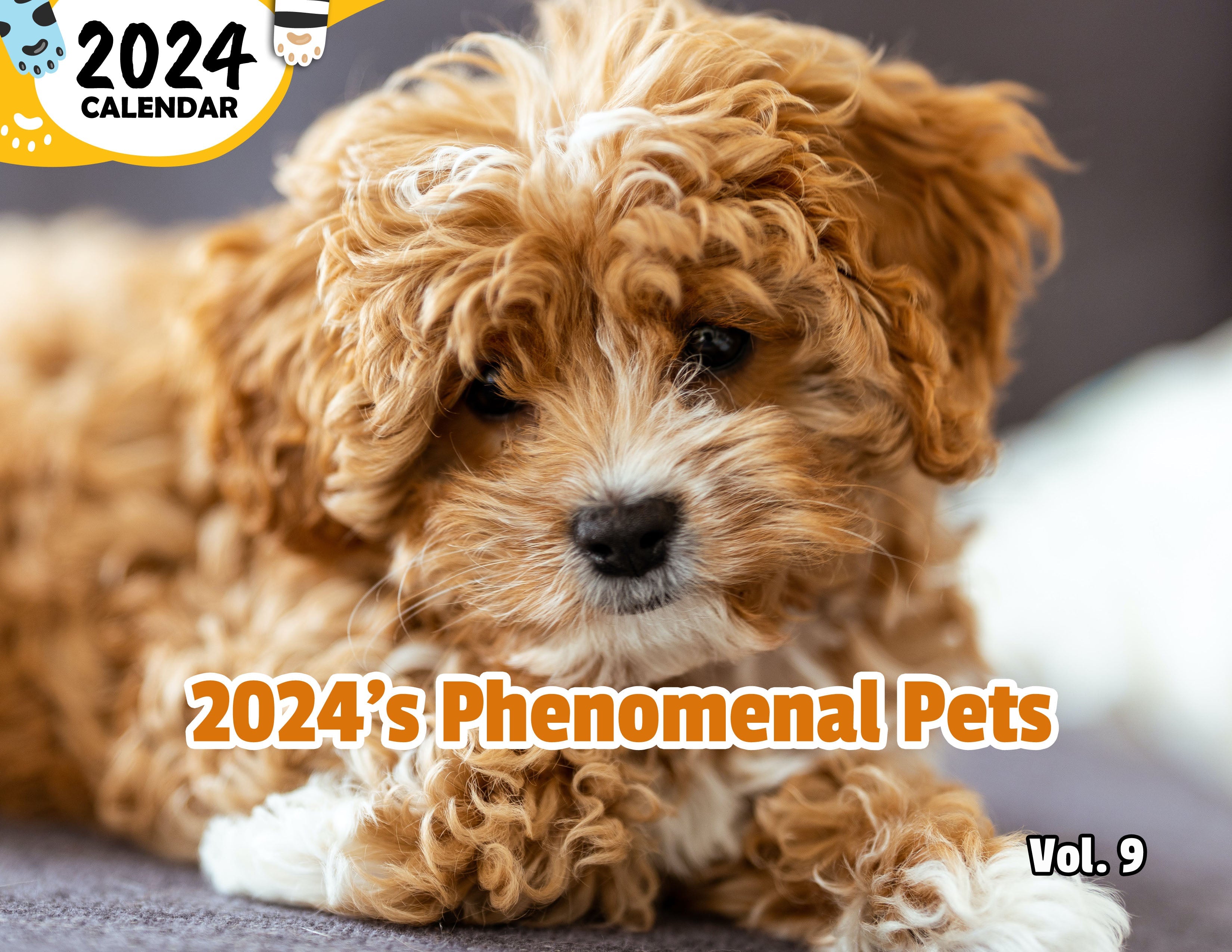 2024's Phenomenal Pets Volume Nine: 2024 Wall Calendar (Published)