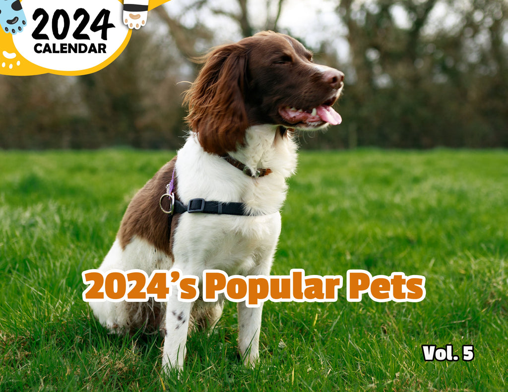 2024's Popular Pets Volume Five: 2024 Wall Calendar (Published)