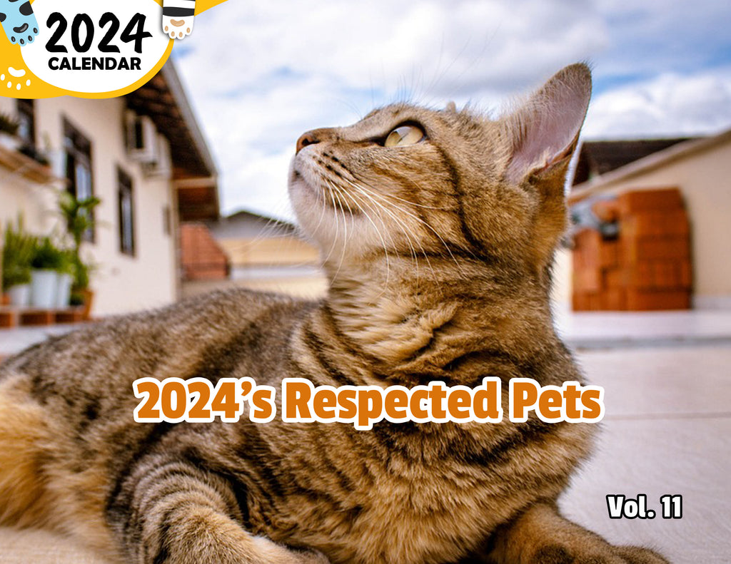 2024's Respected Pets Volume Eleven: 2024 Wall Calendar (Published)