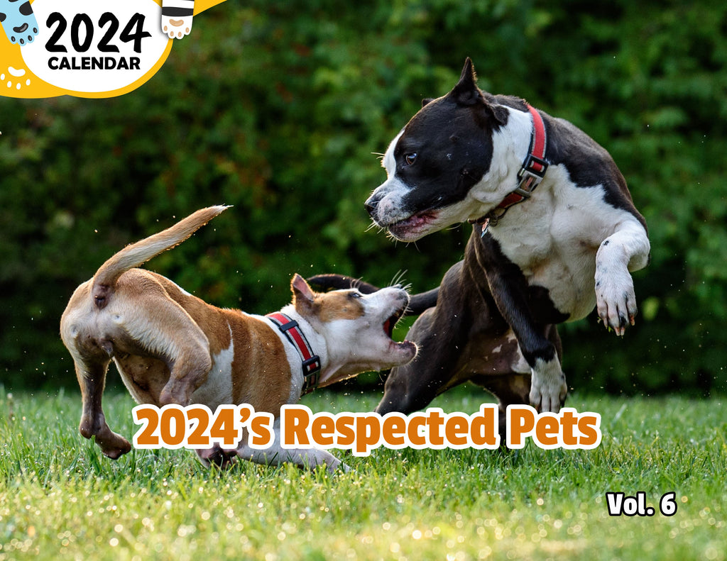 2024's Respected Pets Volume Six: 2024 Wall Calendar (Published)