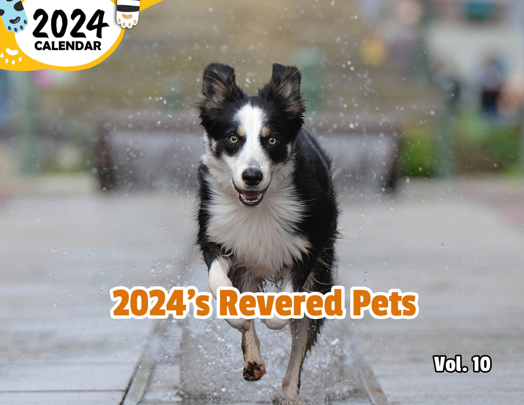 2024's Revered Pets Volume Ten: 2024 Wall Calendar (Published)