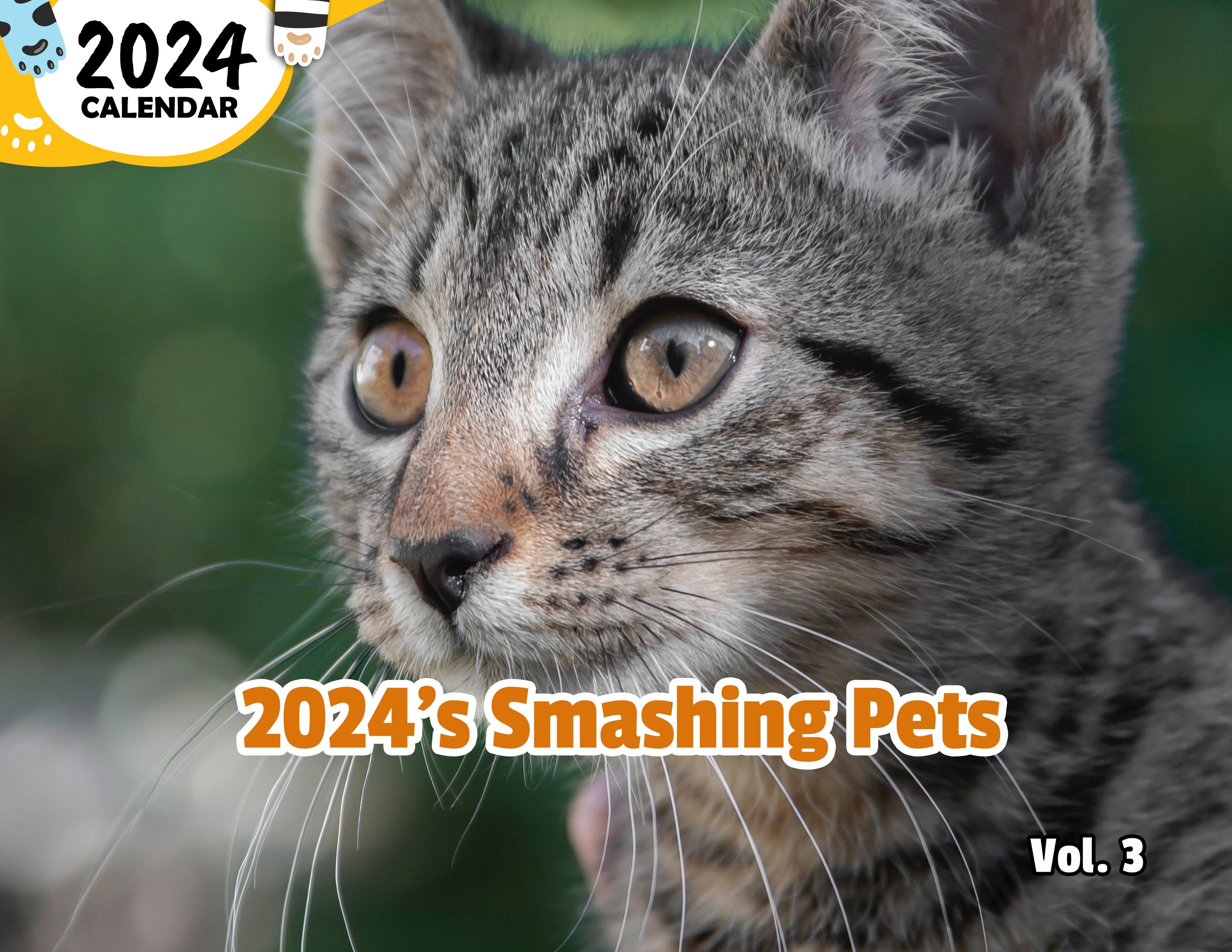 2024's Smashing Pets Volume Three: 2024 Wall Calendar (Published)