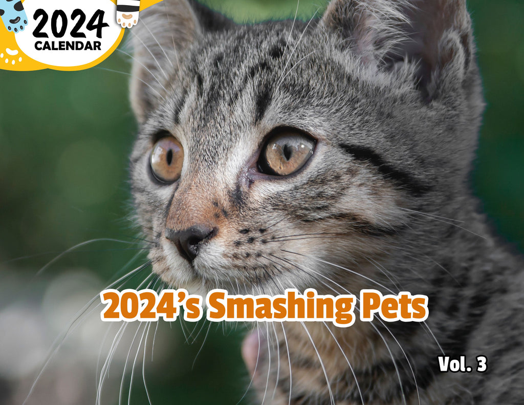 2024's Smashing Pets Volume Three: 2024 Wall Calendar (Published)