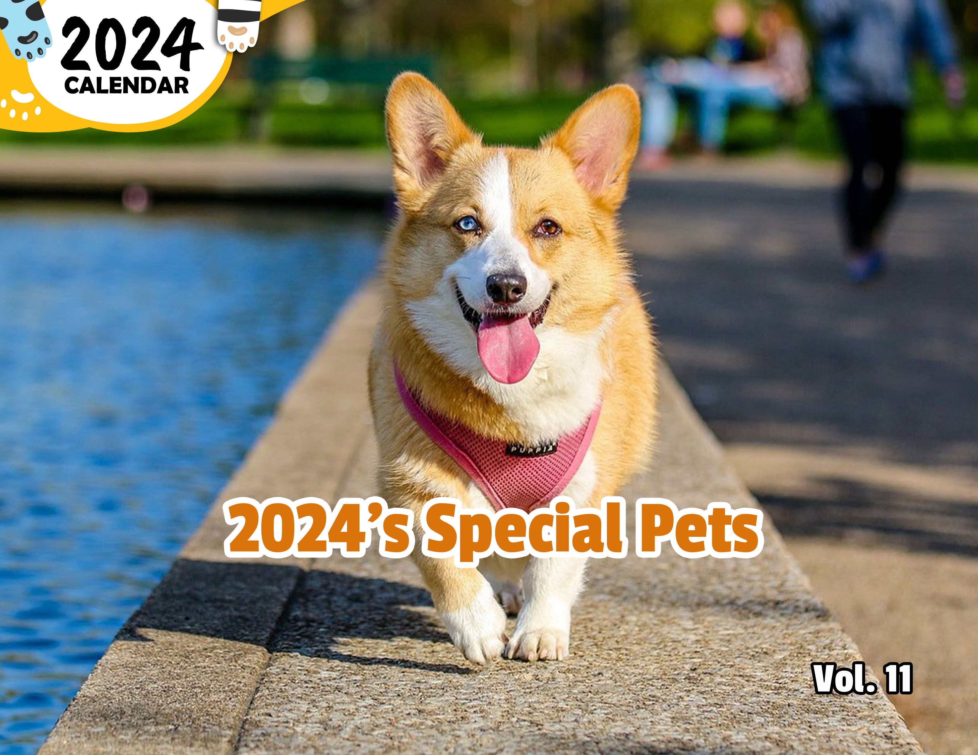 2024's Special Pets Volume Eleven: 2024 Wall Calendar (Published)
