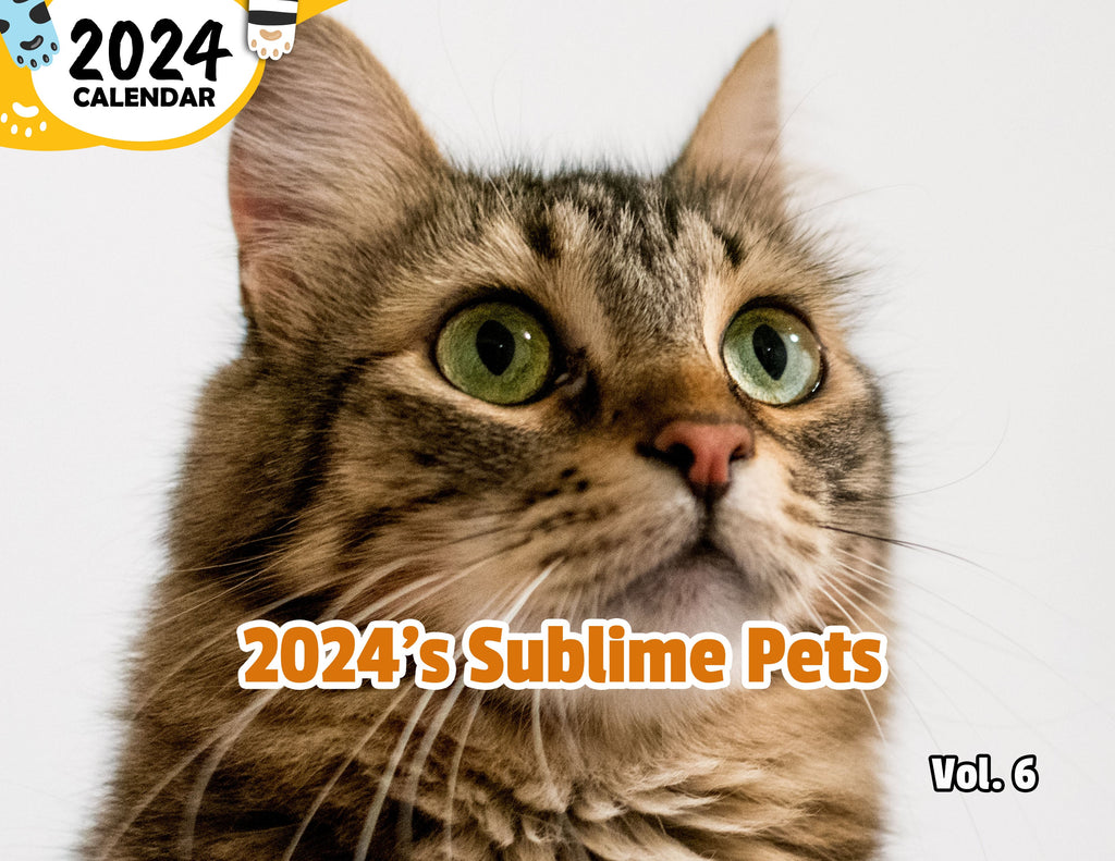2024's Sublime Pets Volume Six: 2024 Wall Calendar (Published)