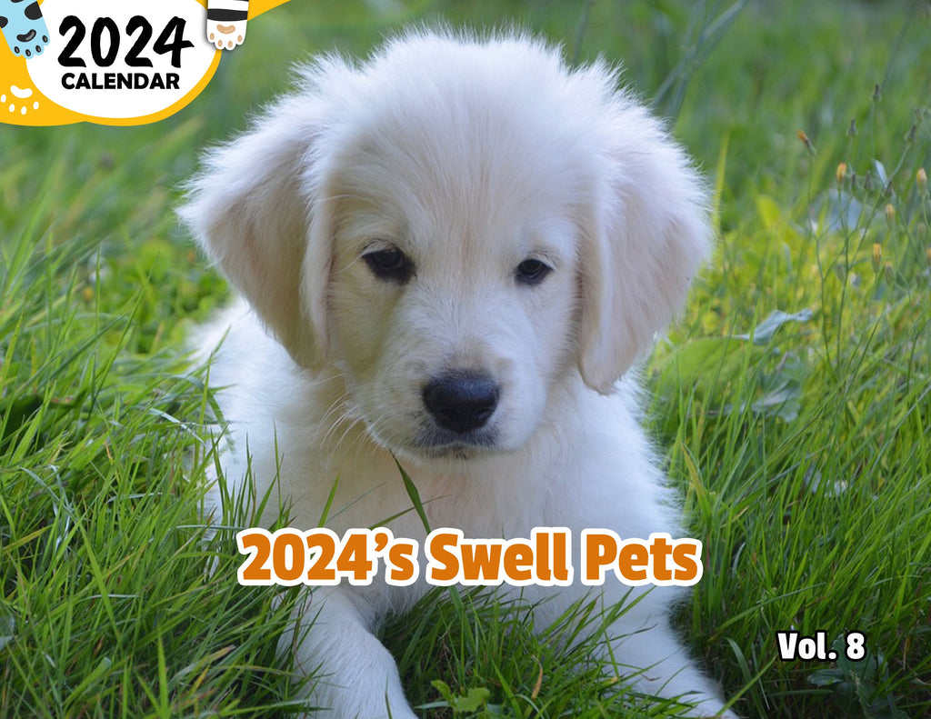 2024's Swell Pets Volume Eight: 2024 Wall Calendar (Published)