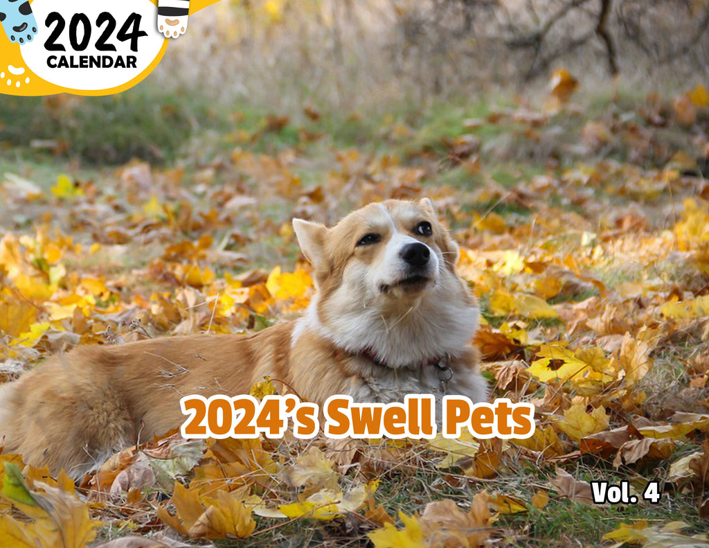 2024's Swell Pets Volume Four: 2024 Wall Calendar (Published)