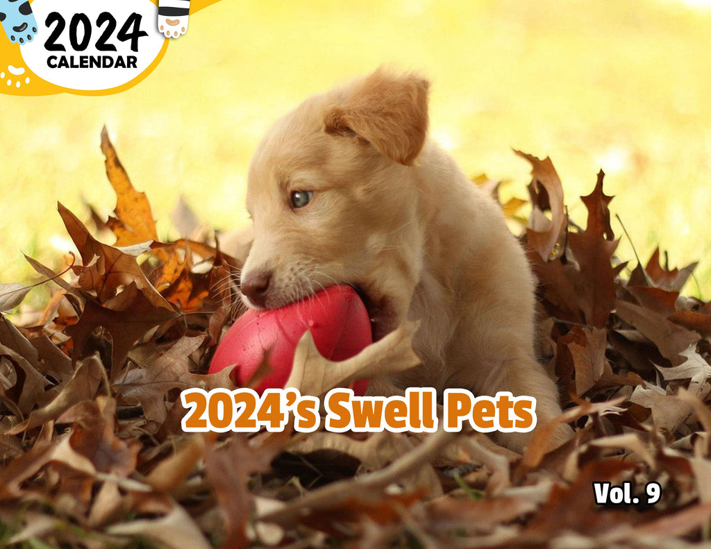 2024's Swell Pets Volume Nine: 2024 Wall Calendar (Published)