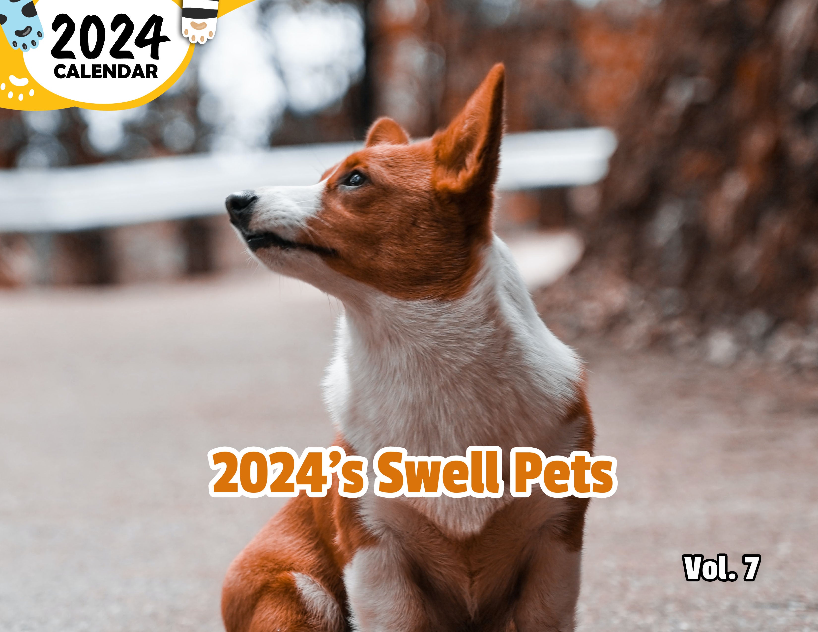 2024's Swell Pets Volume Seven: 2024 Wall Calendar (Published)