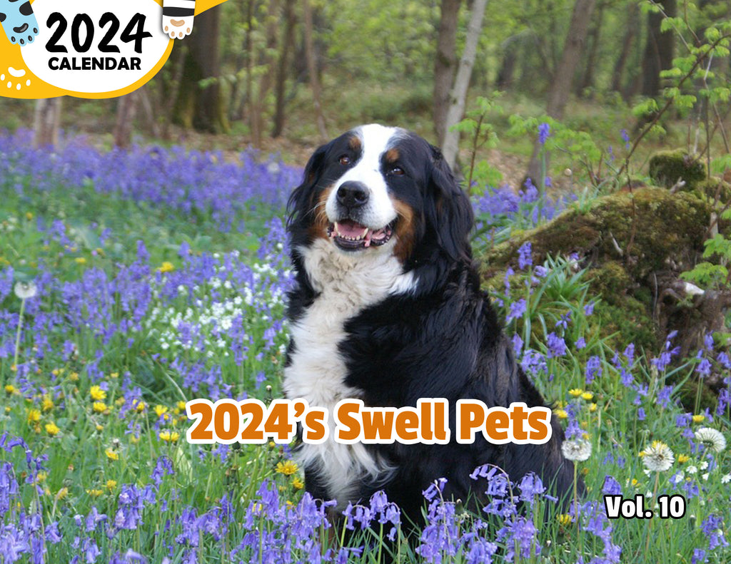 2024's Swell Pets Volume Ten: 2024 Wall Calendar (Published)