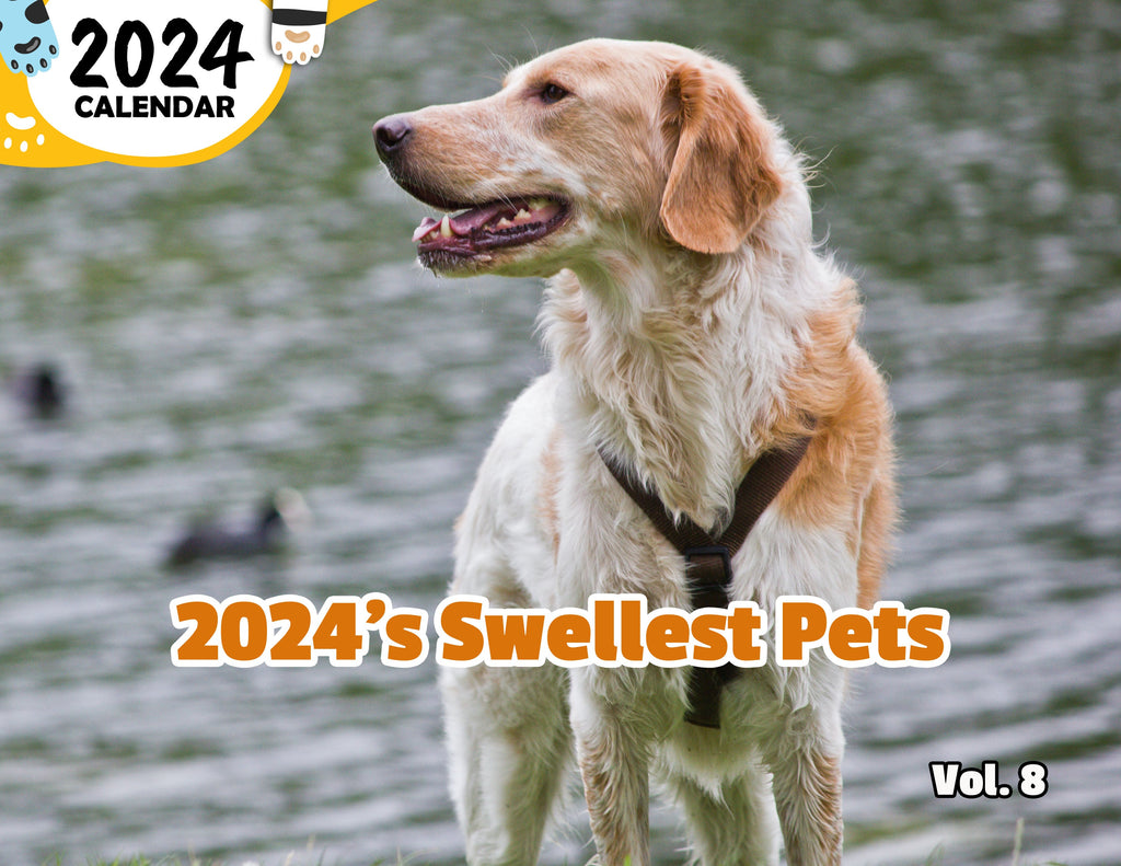 2024's Swellest Pets Volume Eight: 2024 Wall Calendar (Published)