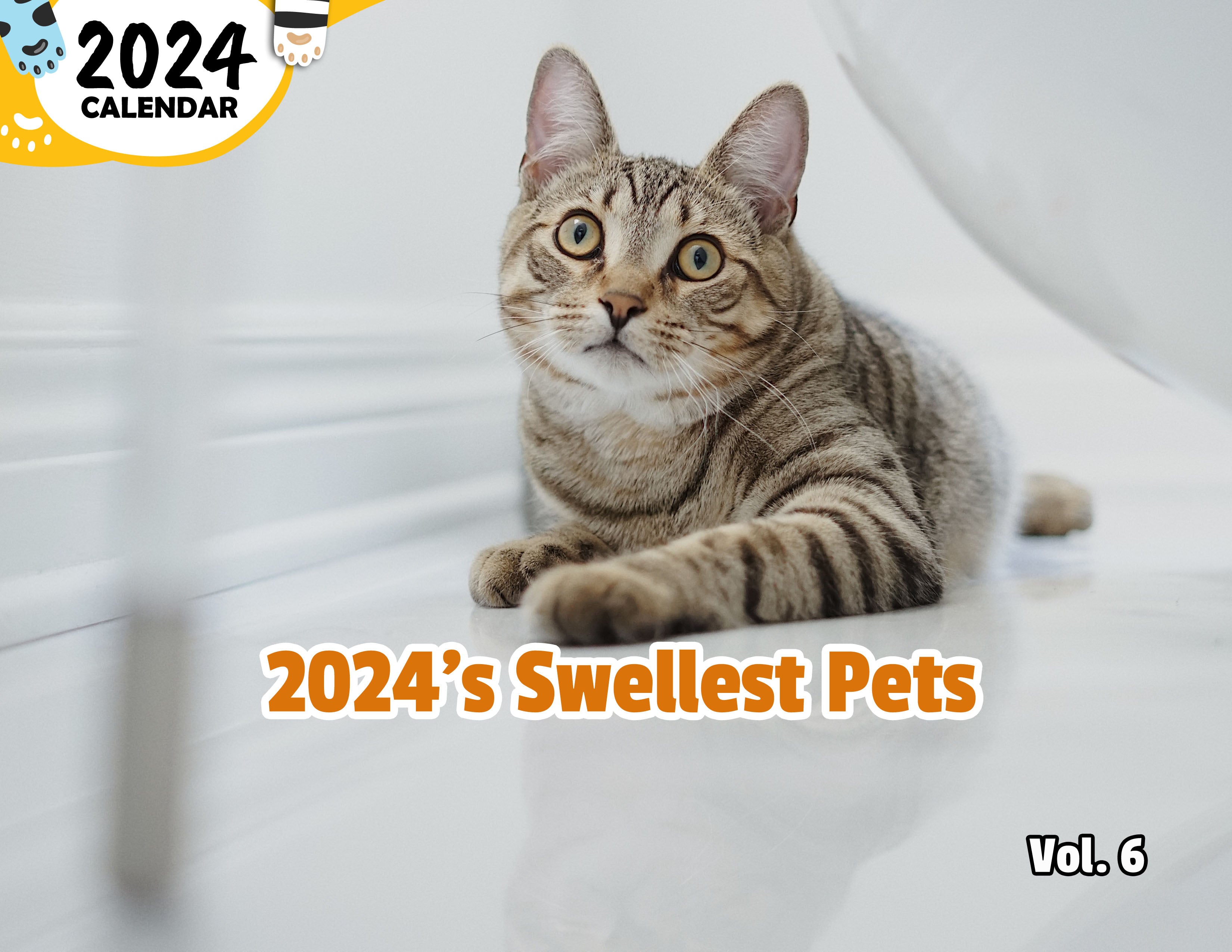 2024's Swellest Pets Volume Six: 2024 Wall Calendar (Published))