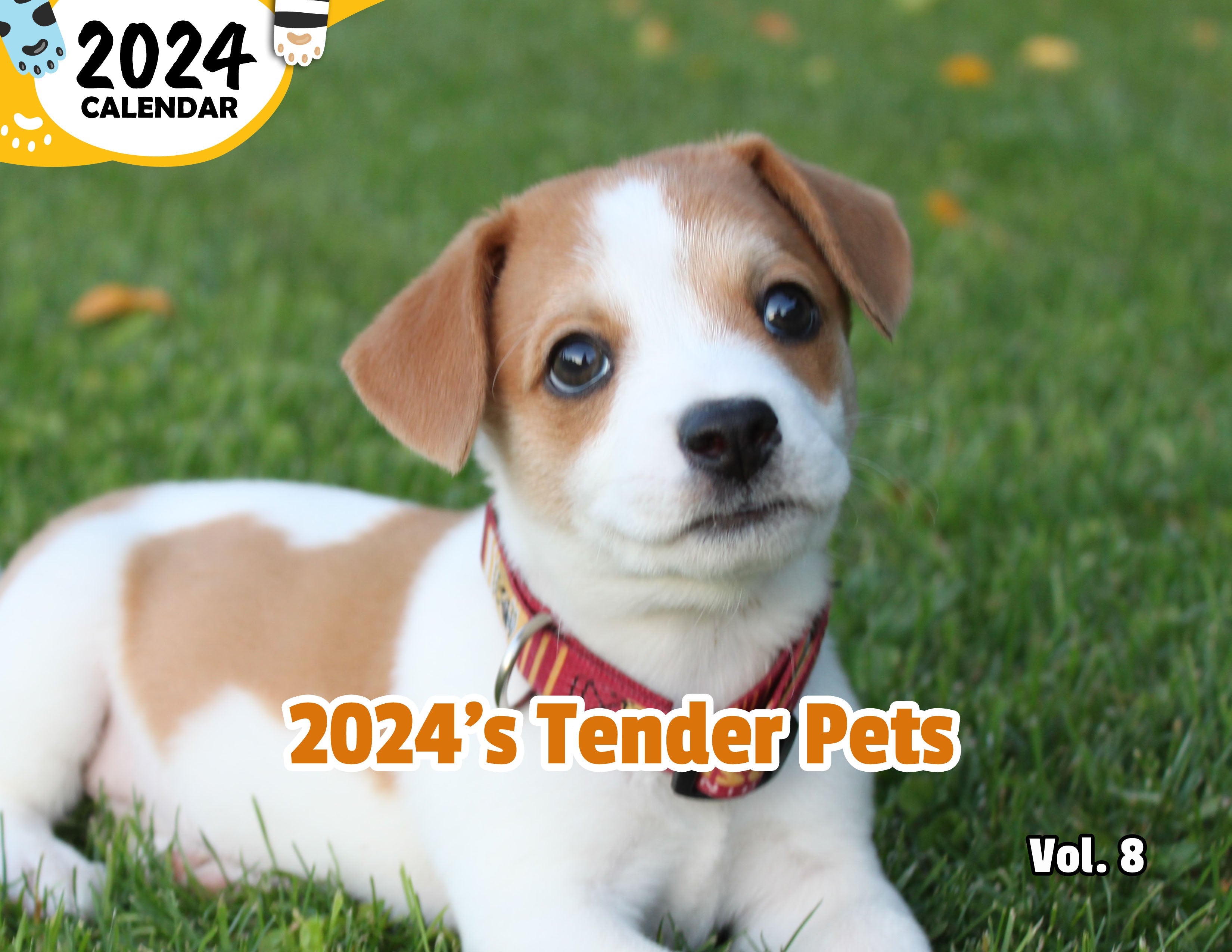 2024's Tender Pets Volume Eight: 2024 Wall Calendar (Published)