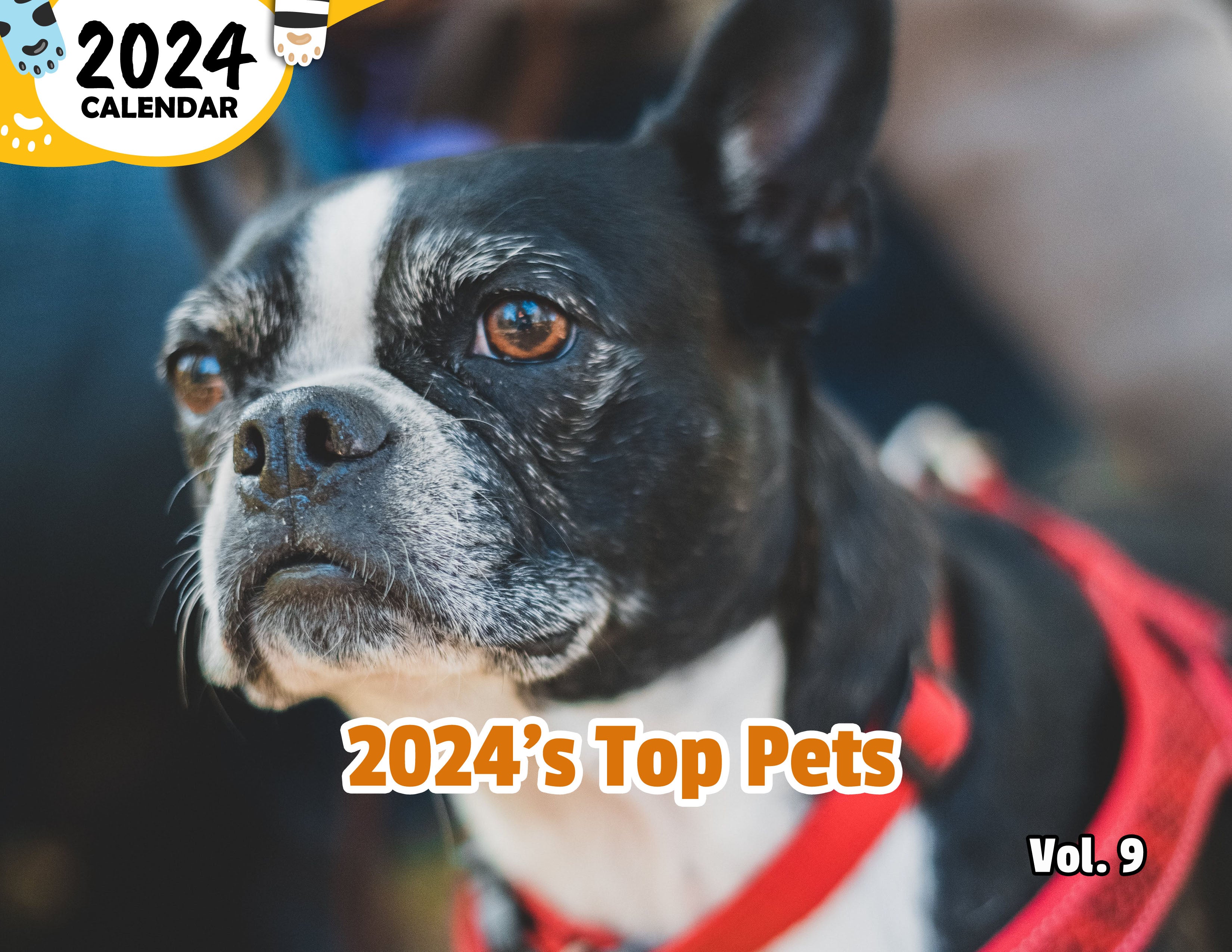 2024's Top Pets Volume Nine: 2024 Wall Calendar (Published)