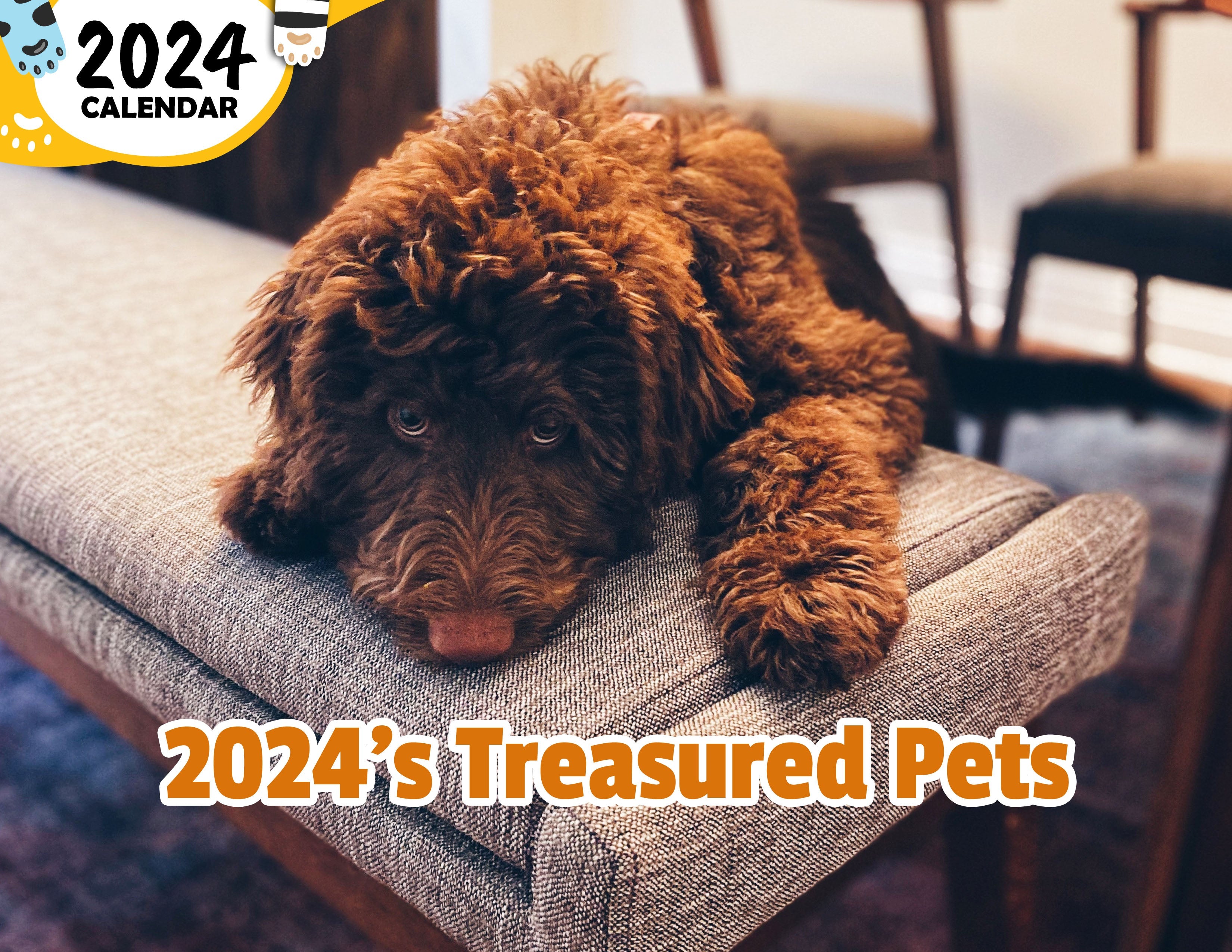 2024's Treasured Pets: 2024 Wall Calendar (Published)