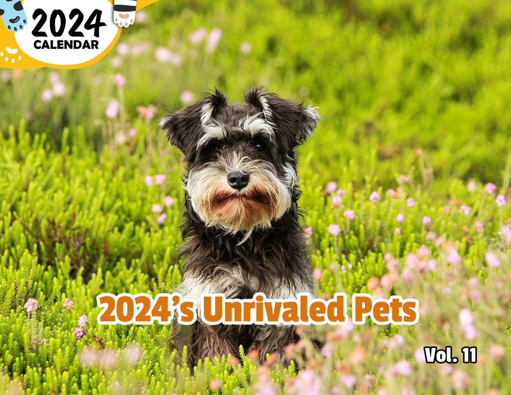 2024's Unrivaled Pets Volume Eleven: 2024 Wall Calendar (Published)