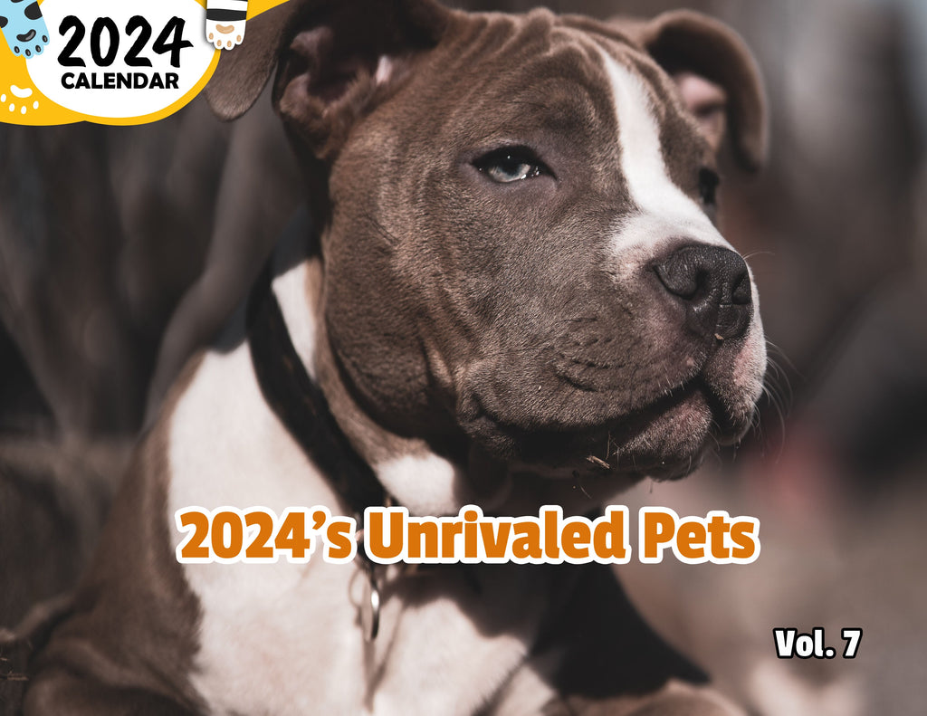 2024's Unrivaled Pets Volume Seven: 2024 Wall Calendar (Published)