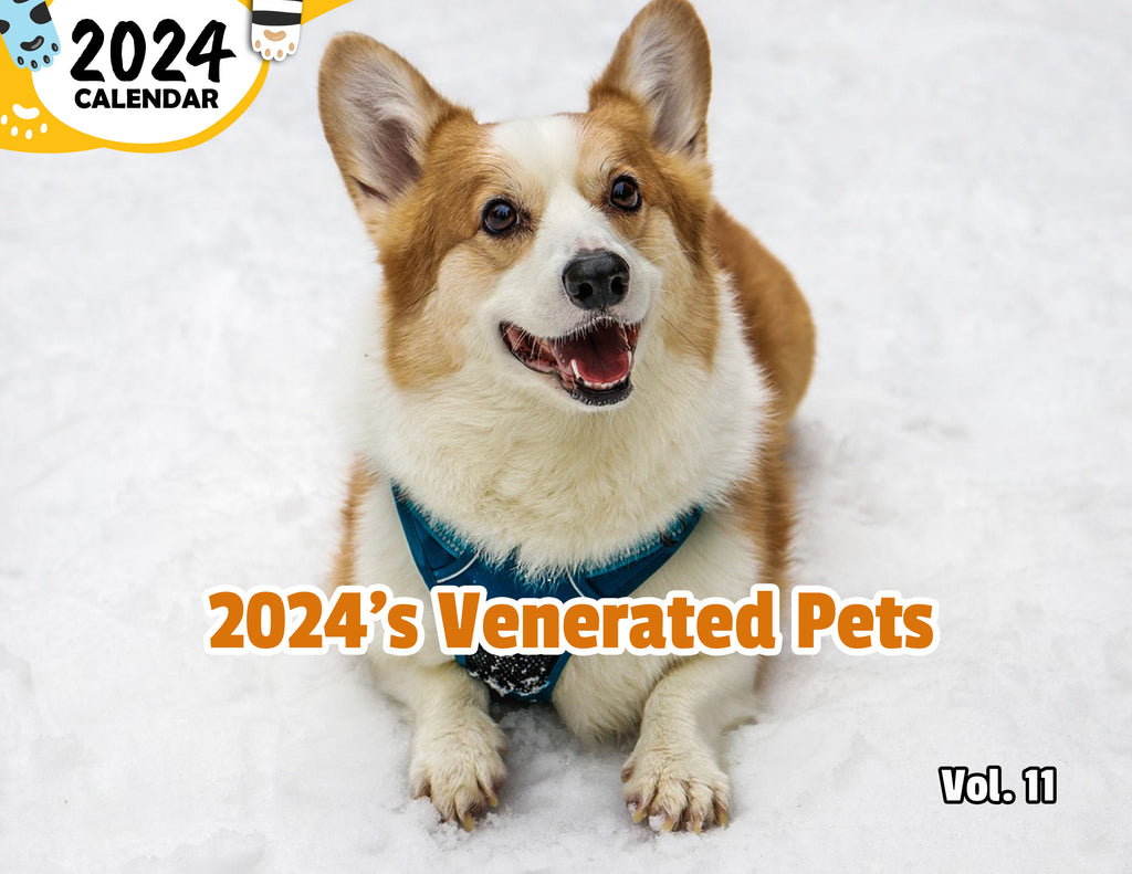 2024's Venerated Pets Volume Eleven: 2024 Wall Calendar (Published)