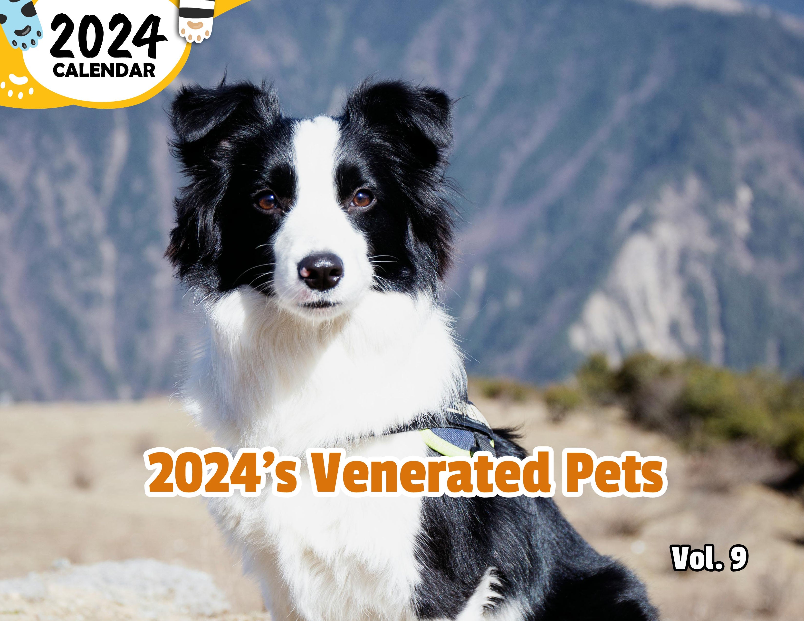2024's Venerated Pets Volume Nine: 2024 Wall Calendar (Published)