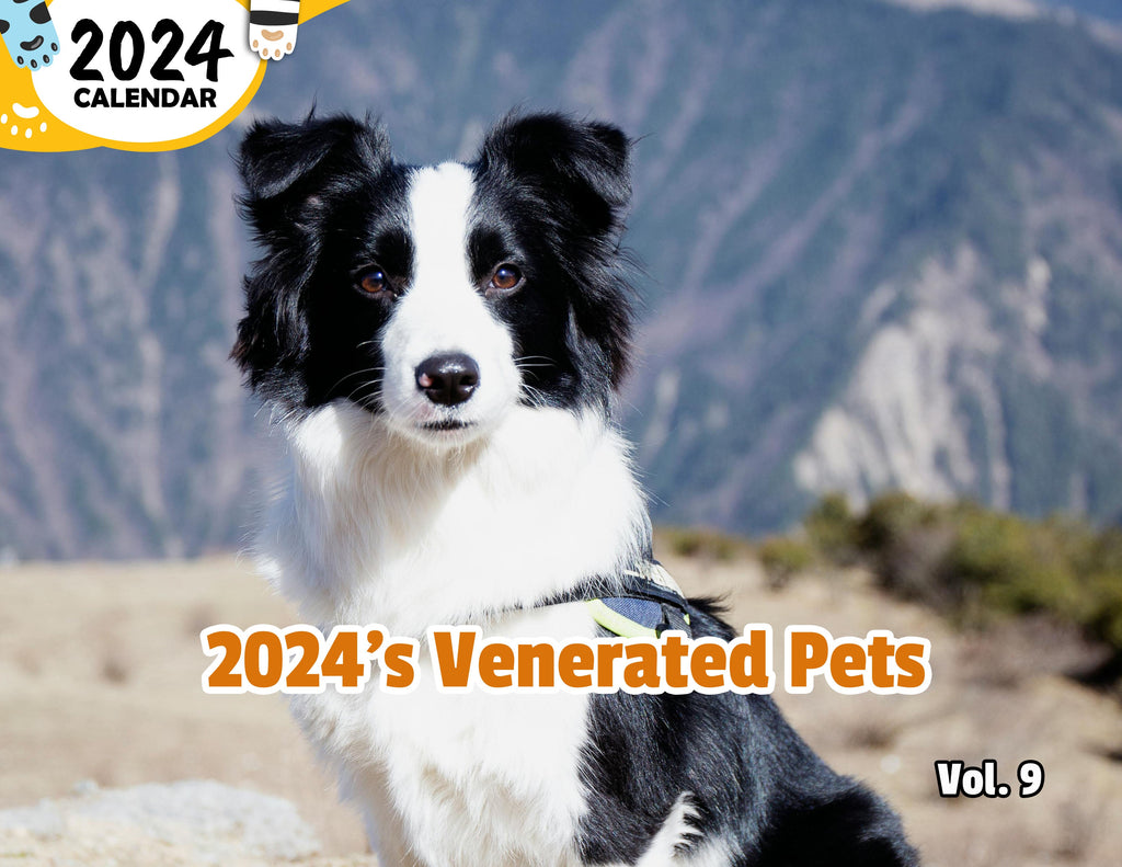 2024's Venerated Pets Volume Nine: 2024 Wall Calendar (Published)