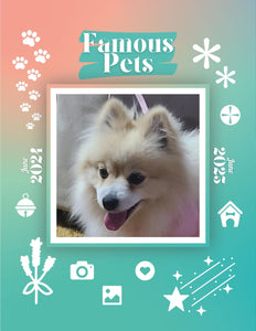 Famous Pets: June 2024-June 2025 Wall Calendar (Pre-Order)