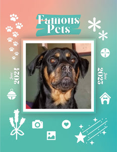Famous Pets: June 2024-June 2025 Wall Calendar (Pre-Order)