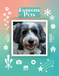 Famous Pets: June 2024-June 2025 Wall Calendar (Pre-Order)