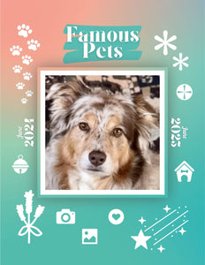 Famous Pets: June 2024-June 2025 Wall Calendar (Pre-Order)