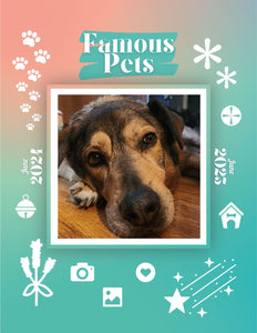 Famous Pets: June 2024-June 2025 Wall Calendar (Pre-Order)