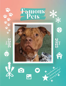 Famous Pets: June 2024-June 2025 Wall Calendar (Pre-Order)