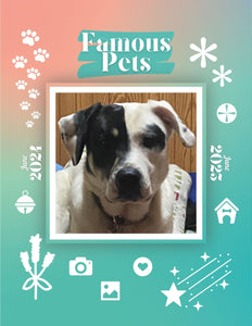 Famous Pets: June 2024-June 2025 Wall Calendar (Pre-Order)