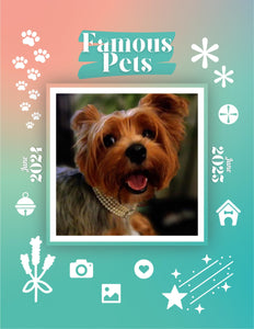Famous Pets: June 2024-June 2025 Wall Calendar (Pre-Order)