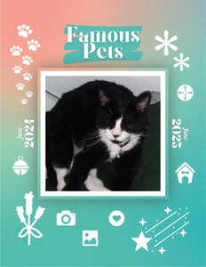 Famous Pets: June 2024-June 2025 Wall Calendar (Pre-Order)