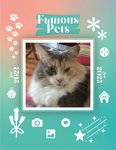 Famous Pets: June 2024-June 2025 Wall Calendar (Pre-Order)