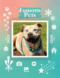 Famous Pets: June 2024-June 2025 Wall Calendar (Pre-Order)