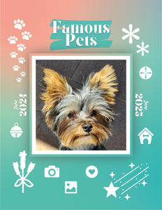 Famous Pets: June 2024-June 2025 Wall Calendar (Pre-Order)