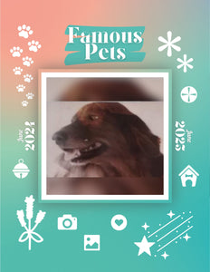 Famous Pets: June 2024-June 2025 Wall Calendar (Pre-Order)