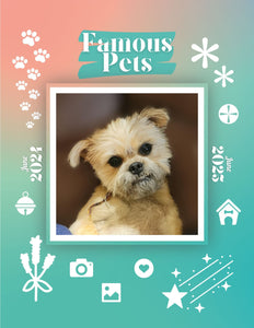 Famous Pets: June 2024-June 2025 Wall Calendar (Pre-Order)