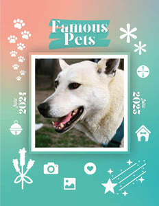 Famous Pets: June 2024-June 2025 Wall Calendar (Pre-Order)
