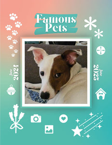 Famous Pets: June 2024-June 2025 Wall Calendar (Pre-Order)